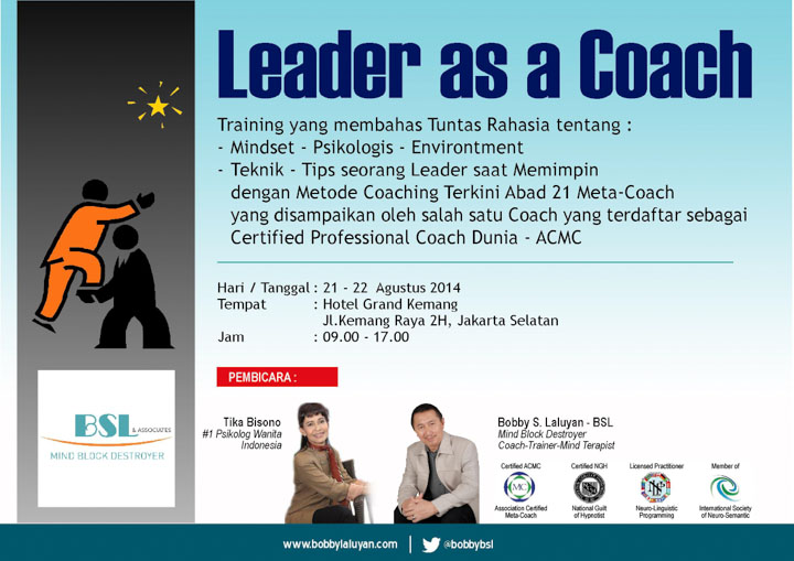 Training Leadership - Leader as a coach
